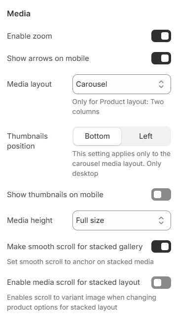 featured product media